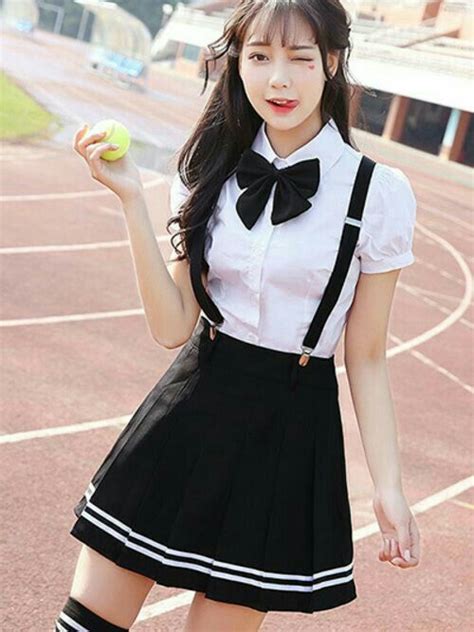 Ulzzang Korean Uniforme Kawaii Fashion Cute Fashion Skirt Fashion