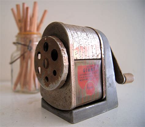 Vintage Classroom Pencil Sharpener By Thearticle On Etsy 1800