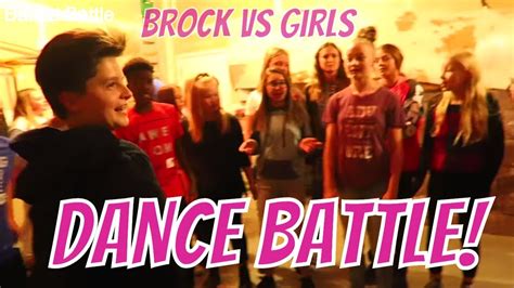 Brock Vs Girl Dance Battle Party 😂 Youtube