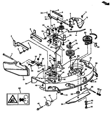 John Deere Mower Deck Parts Diagram Heat Exchanger Spare Parts