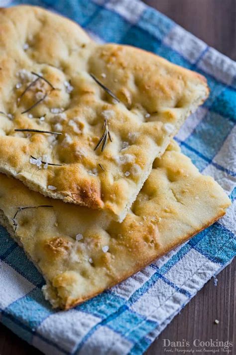 Easy Focaccia Bread Recipe Video Danis Cookings