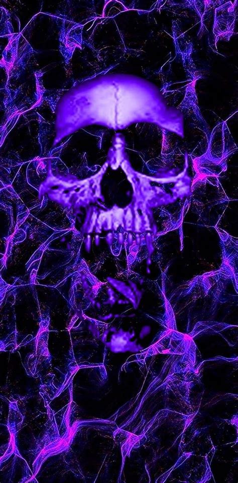 Aggregate 53 Purple Skull Wallpaper Latest Incdgdbentre