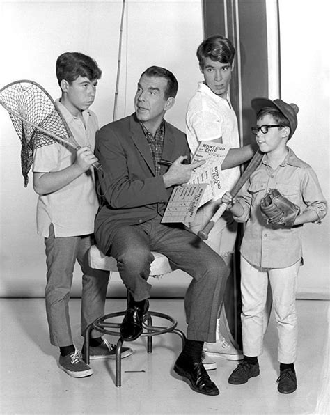 Don Grady Barry Livingston Stanley Livingston And Fred MacMurray In
