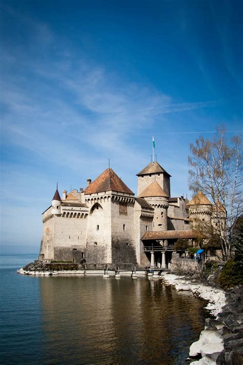 Online Crop Hd Wallpaper Chillon Castle Switzerland Montreux