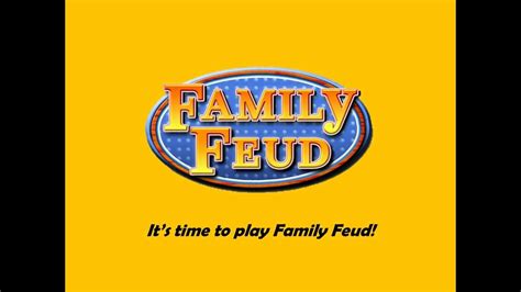 Blood, marriage, or legal adoption, you must be a u.s. Template: Family Feud - YouTube