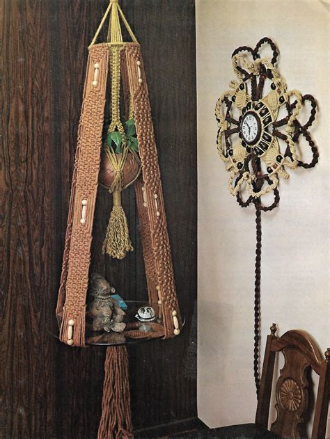 An Ornate Clock Hanging On The Wall Next To A Shelf With Jewelry And