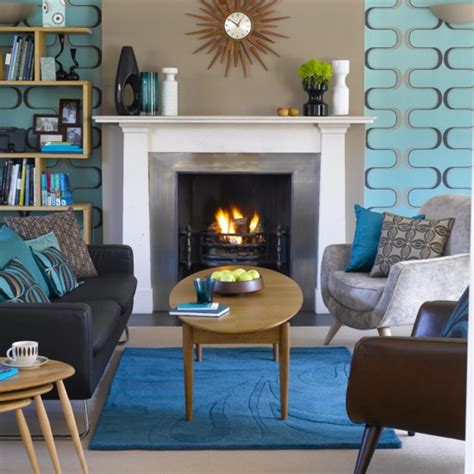 Retro Living Room Living Room Design Decorating Ideas