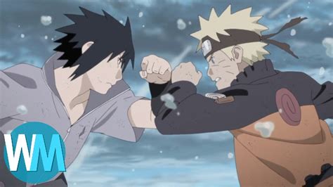 Top 10 Naruto Shippuden Fight Scenes Youtube