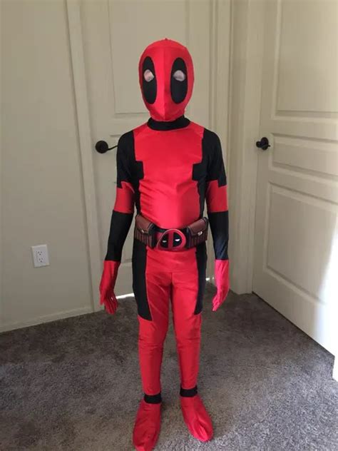Children Deadpool Costume Halloween Costume For Kids Boys Party Cosplay