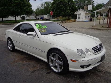 Purchased this car dealership was fantastic. Find used 2001 Mercedes Benz CL600 AMG V-12 NO RESERVE in Pawnee, Illinois, United States