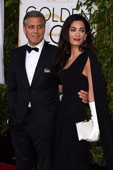 george clooney wife marriage and breakup rumors actor praises amal alamuddin during golden