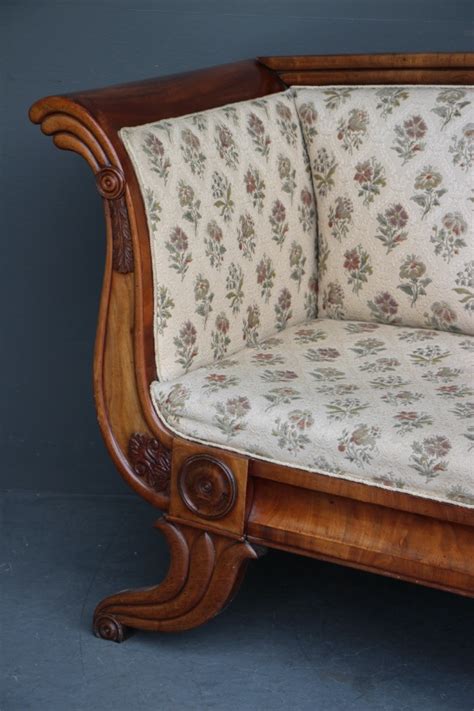 Available in many finishes, contact us for more information. Buy Swedish Empire sofa settee 1820 from Antiques And ...