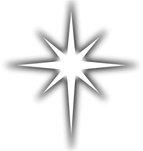 Clipart Line Art Star