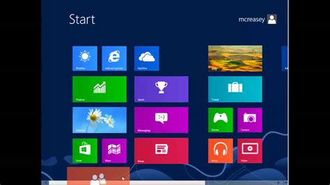 Windows 8 Arranging Start Screen Youtube
