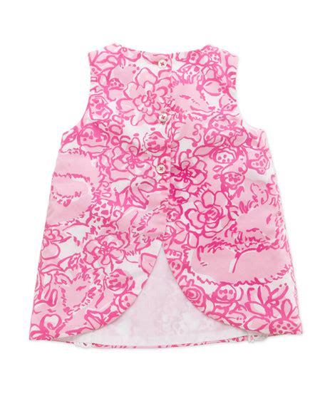 Lilly Pulitzer Baby Lilly Shift Dress Pink 3 24 Months