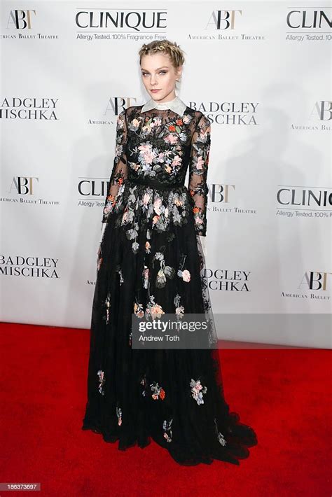 Model Jessica Stam Attends The American Ballet Theatre 2013 Opening