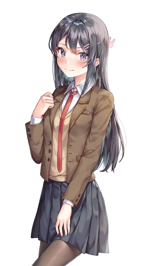 Kokose Seishun Buta Yarou Series Sakurajima Mai Pantyhose Seifuku