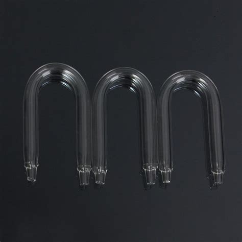 U Shaped Glass Tube Bend Acrylic Pipe For Aquarium Co2 System Diffuser