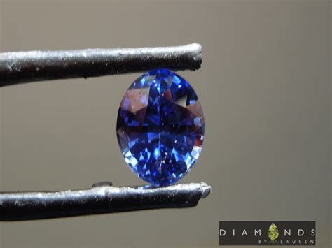 241ct Blue Oval Sapphire Ring