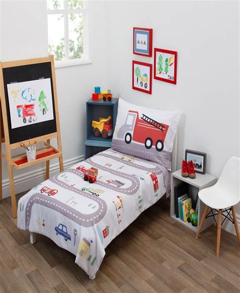 Everything Kids Road Trip 4 Piece Toddler Comforter Set Macys