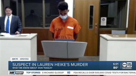 What We Know About Zion Teasley Suspect In Lauren Heikes Murder