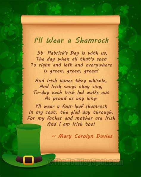 St Patrick S Day Poems Irish Poetry