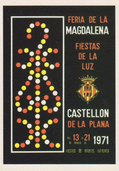 Cartel Anuncio De Fiestas Del Año 1971 Carteles De Fiesta Fiesta De