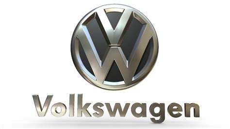 3d Volkswagen Logo Cgtrader
