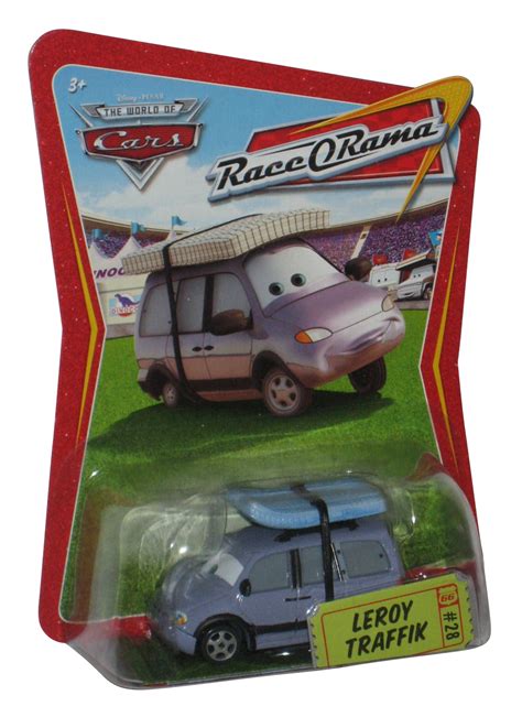 Disney Pixar Cars Movie Race O Rama Leroy Traffik Die Cast Toy Car 28