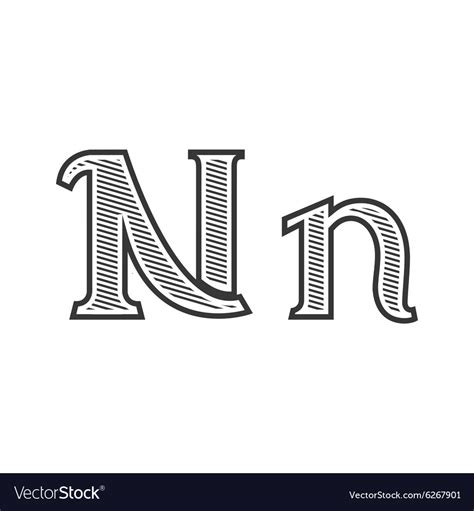 Letter N Font Style The Info Above Is For Styling The Initial