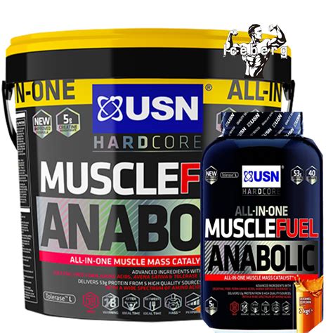 Usn Muscle Fuel Anabolic 4kg Muscle Mass All In One Protein