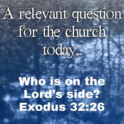 Who Is On The Lords Side In 2021 Exodus 32 Come Unto Me Lord