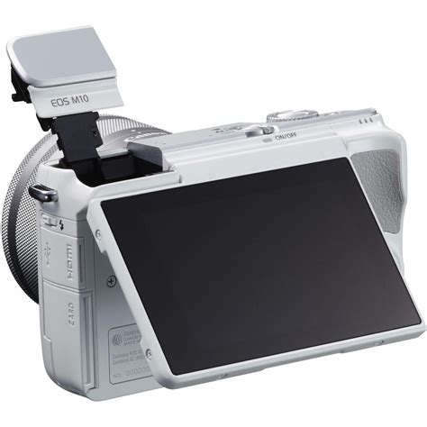 Canon Eos M10 15 45 Kit White Bijeli Wifi Mirrorless Digital Camera