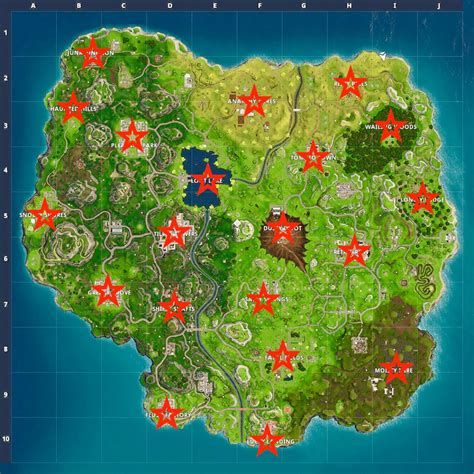 Fortnite How To Visit Different Named Locations In A Single Match