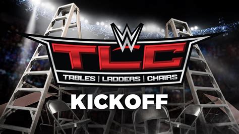Wwe Tlc Tables Ladders And Chairs Kickoff Dec 4 2016 Youtube