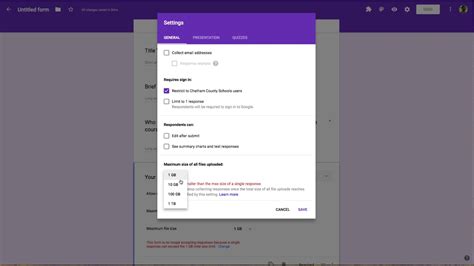 Google forms has a number of advantages: 2018-01-10 - File Uploads in Google Forms - YouTube