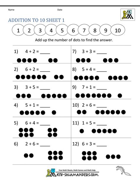Math Kindergarten Worksheets Surveyryte