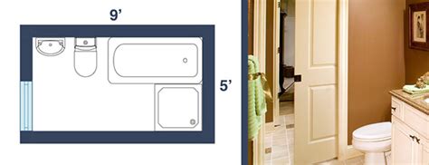 You just have to be creative with your floor plans. 7 Awesome Layouts That Will Make Your Small Bathroom More ...