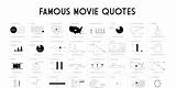 Top 100 Movie Quotes Poster