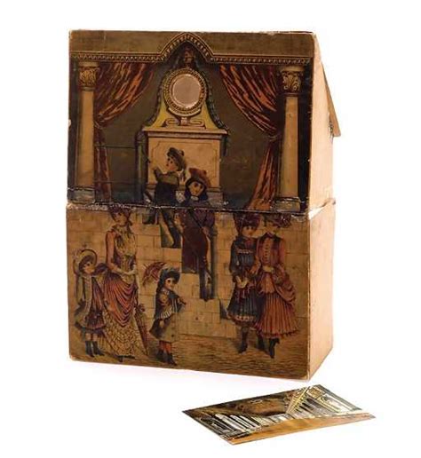 Peep Show Box For Fold Out Postcard Of Le De Ey