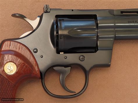 1981 Vintage Colt Python 357 Magnum Revolver W 4 Inch Barrel