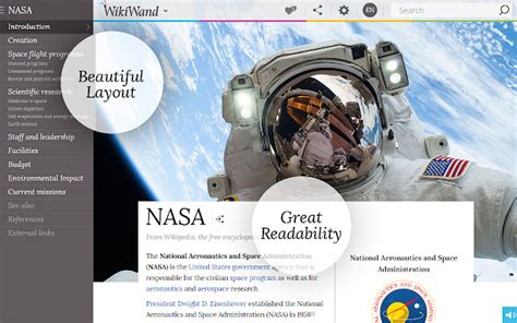Wikiwand Wikipedia Modernized Chrome Web Store