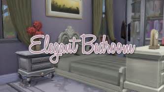 The Sims 4 Room Build Elegant Bedroom Youtube