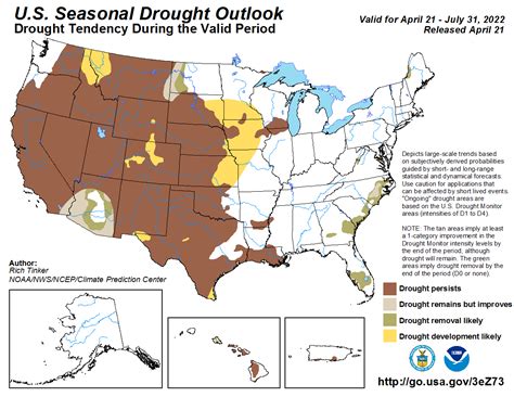 La Nina Forecasted To Continue With Drought Expansion Likely According