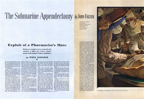 the submarine appendectomy esquire july 1943