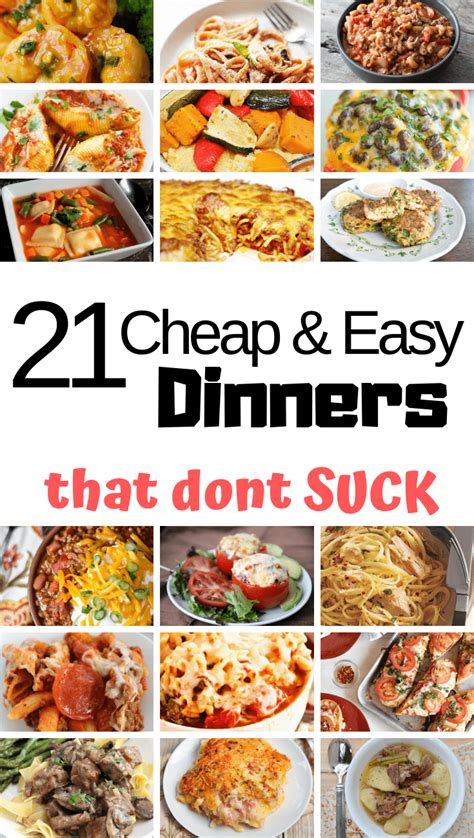 The Cheapest Meal Ideas 🤑 | Cheap healthy meals, Cheap ...