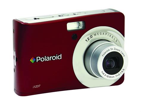 Polaroid Cim 1237r 12 Mp Digital Camera With 3x Optical Zoom Red N4