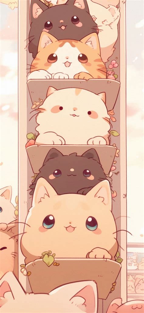 Cute Anime Cat Wallpapers