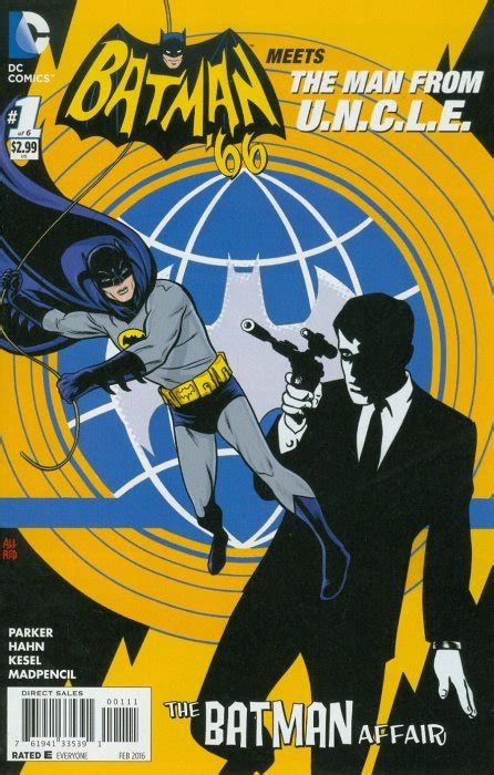 Batman 66 Meets The Man From Uncle 1 Dc Comics Comic Book