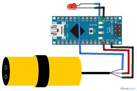 Interfacing E18 D80nk Ir Proximity Sensor With Arduino